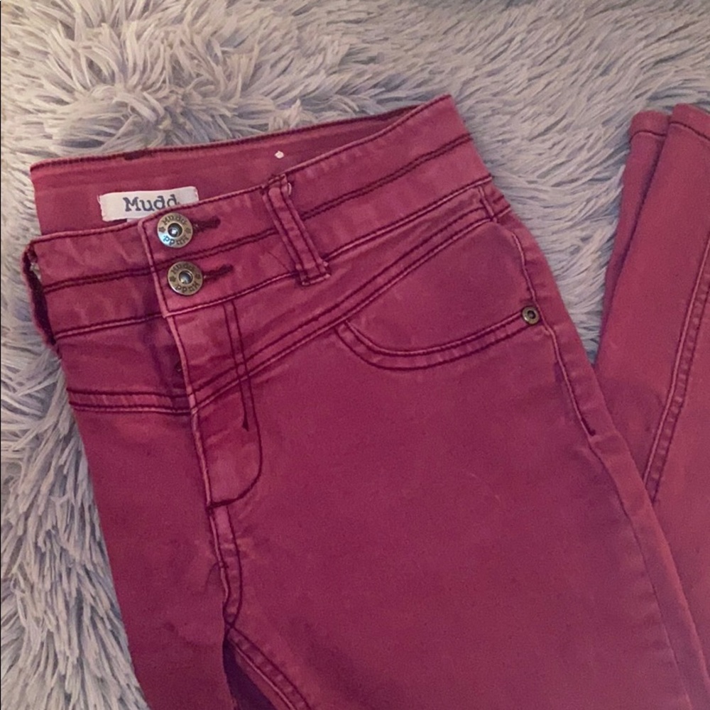 Mudd Raspberry Girls Jeans